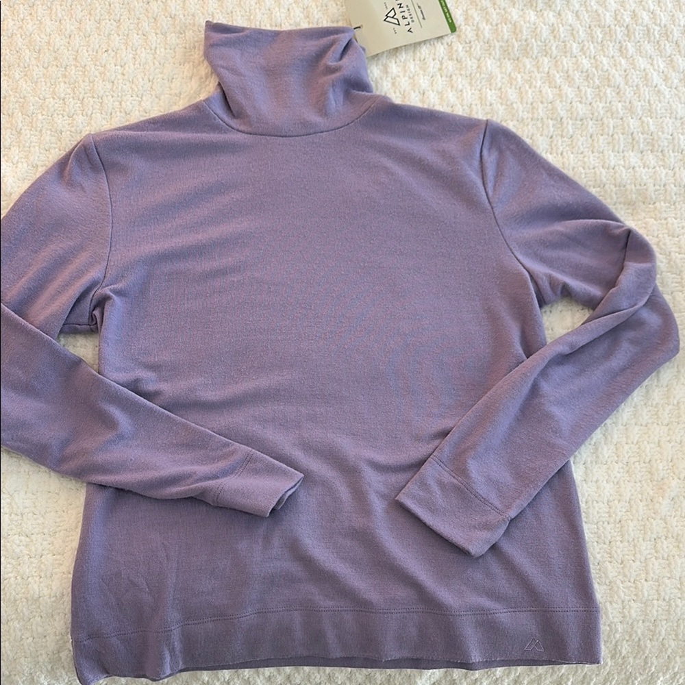 Alpine Design Lavender Turtleneck - Medium